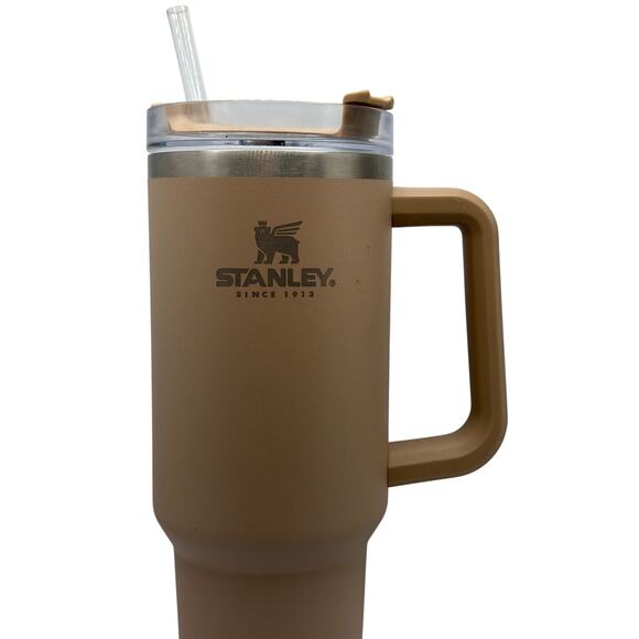 Stanley 40 oz Quencher H2.0 FlowState Travel Tumbler Driftwood New - Picture 2 of 6